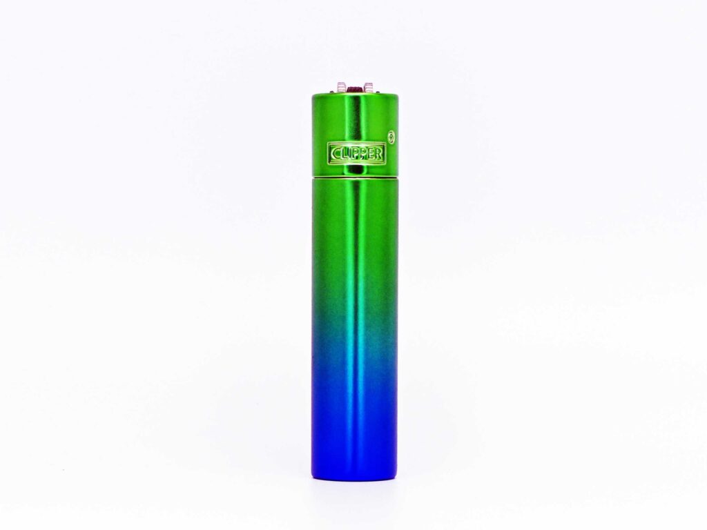 Metalen Clipper Aansteker Peacock