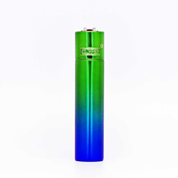Metalen Clipper Aansteker Peacock