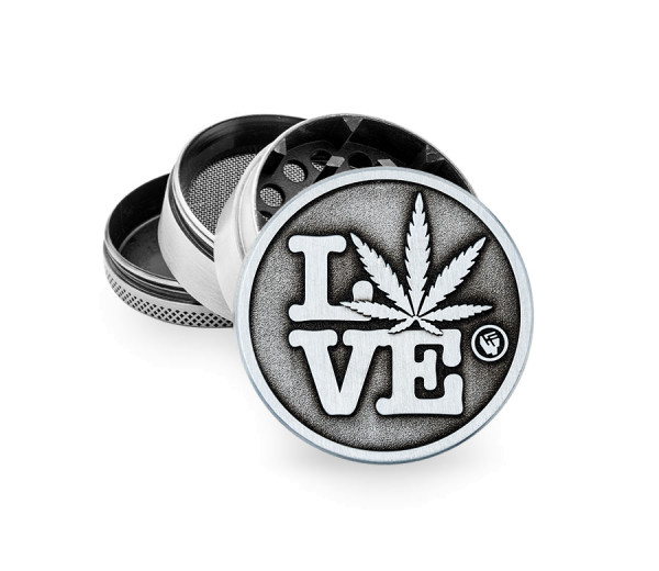 Metalen Wiet Grinder 420 Love