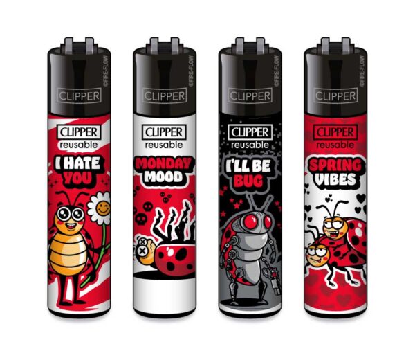 Clipper Classic Aansteker Ladybirds