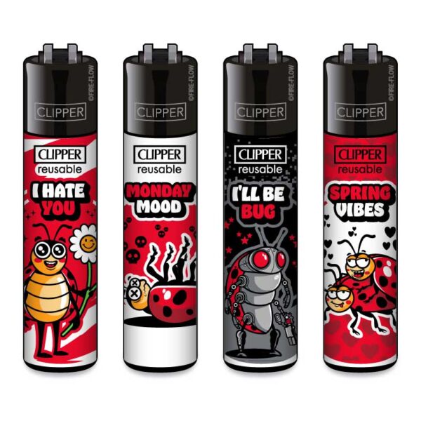Clipper Classic Aansteker Ladybirds