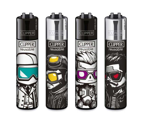 Clipper Classic Aansteker Big Heads