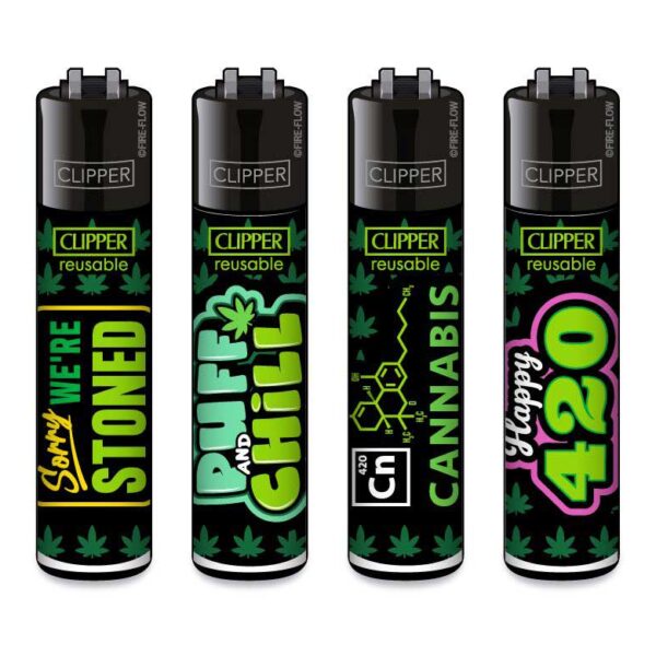 Clipper Classic Aansteker Weed Statement