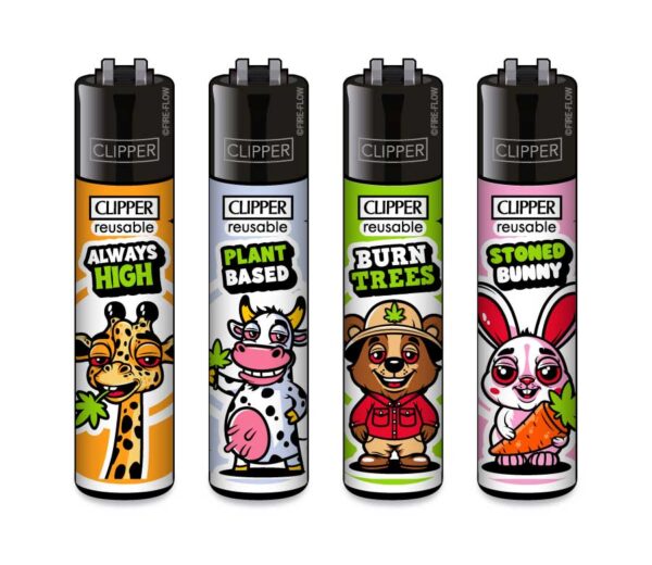 Clipper Classic Aansteker Stoned Animals