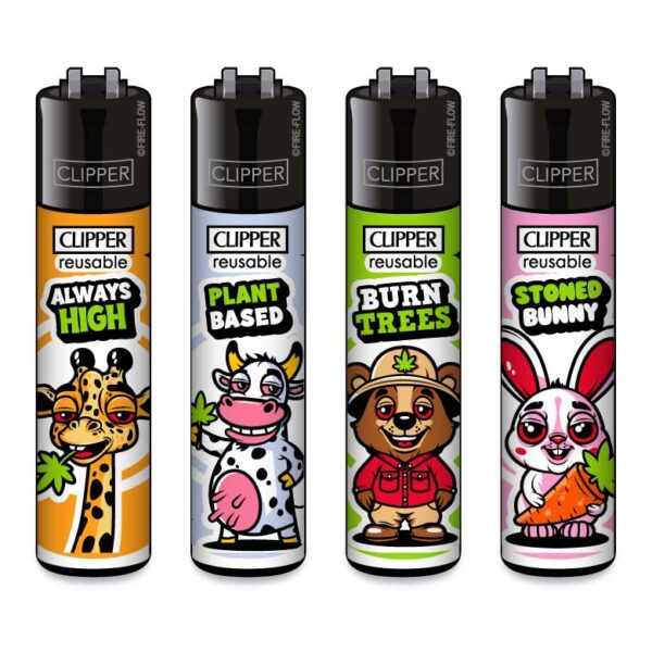 Clipper Classic Aansteker Stoned Animals