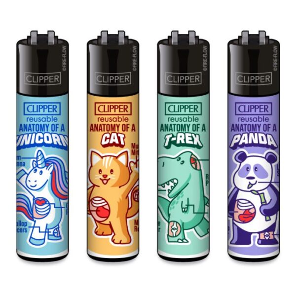 Clipper Classic Aansteker Animal Anatomy