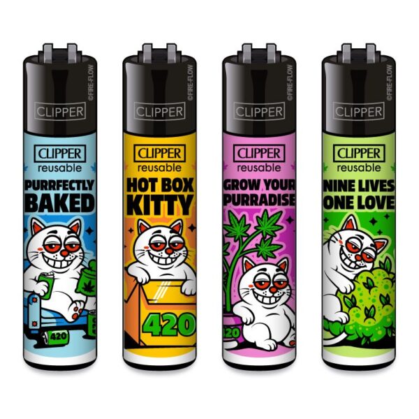 Clipper Classic Aansteker 420 Catz