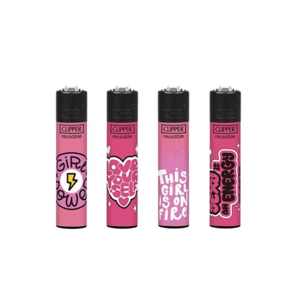 Clipper Classic Aansteker Girl Power