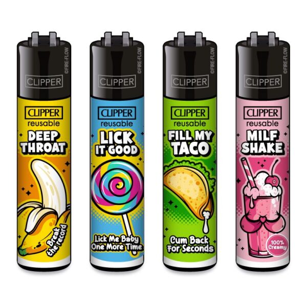 Clipper Classic Aansteker Porn Slogan 10