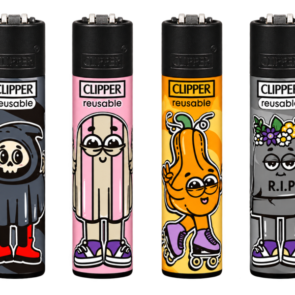 Clipper Classic Halloween Aansteker Set met 4 designs